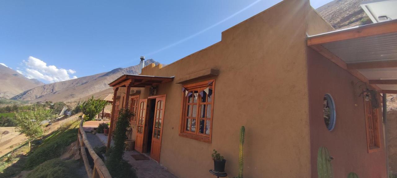 Casa Jardin De Hadas Con Vista Panoramica Pisco Elqui Bagian luar foto