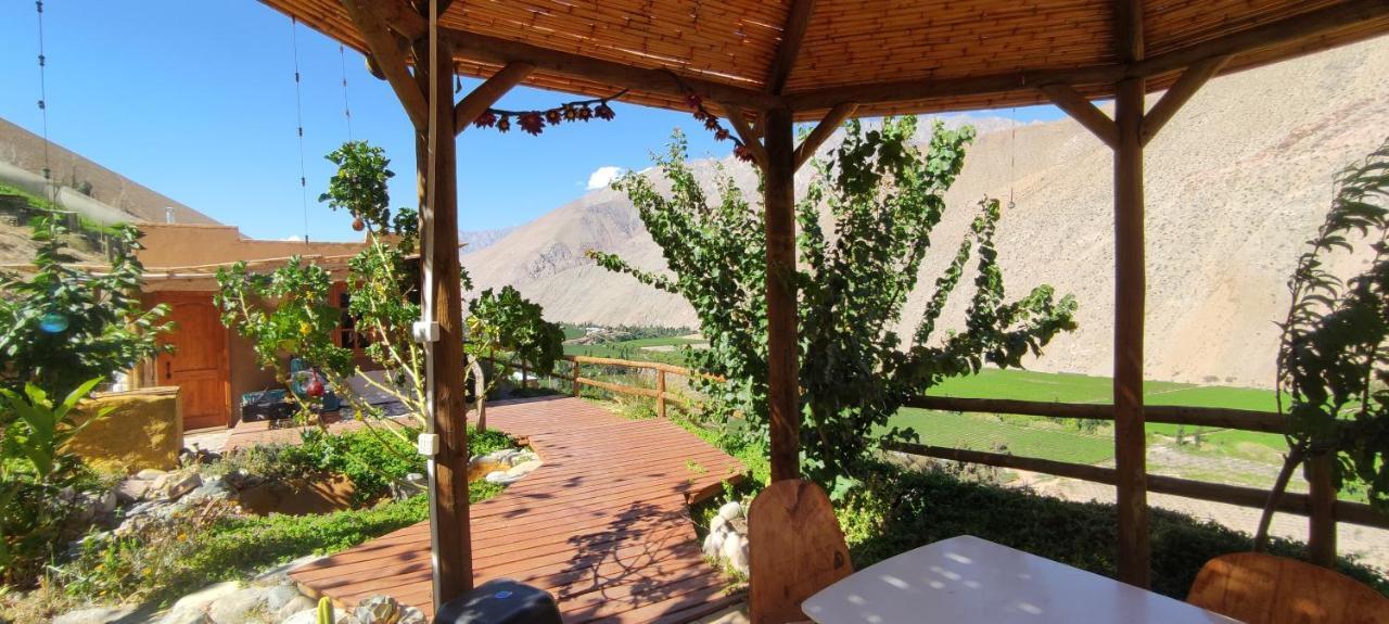 Casa Jardin De Hadas Con Vista Panoramica Pisco Elqui Bagian luar foto