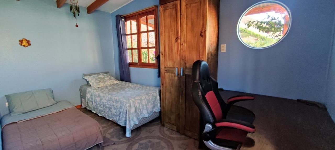 Casa Jardin De Hadas Con Vista Panoramica Pisco Elqui Bagian luar foto